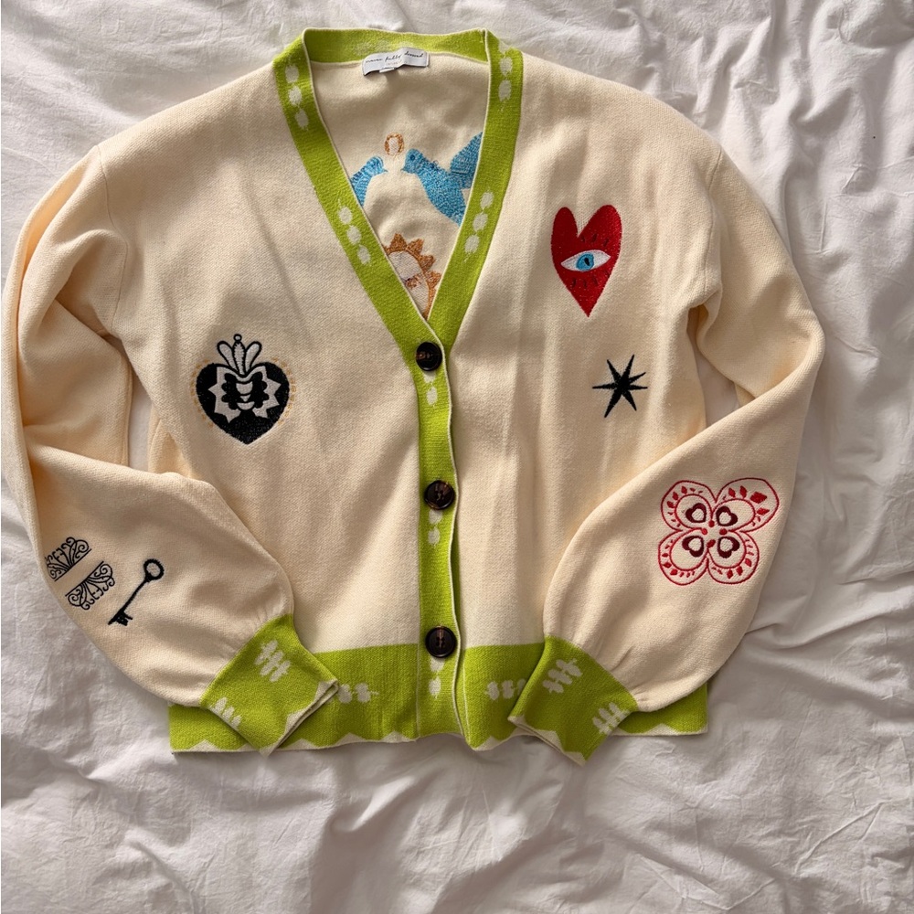 Never Fully Dressed Cream Enchanted Cardigan